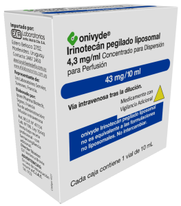 Onivyde® irinotecán pegilado liposomal 4,3mg/mL